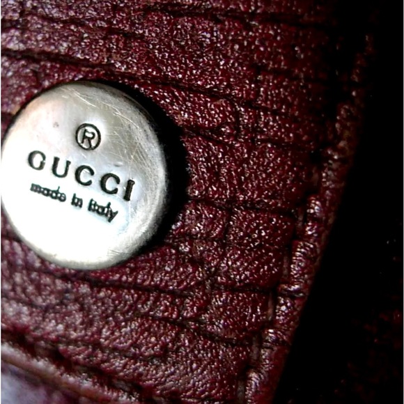 RARE Vintage GUCCI Brown GG Monogram French Wallet Coin Purse Handbag Accessory - Picture 7 of 12